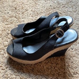 Jessica Simpson espadrille style wedge